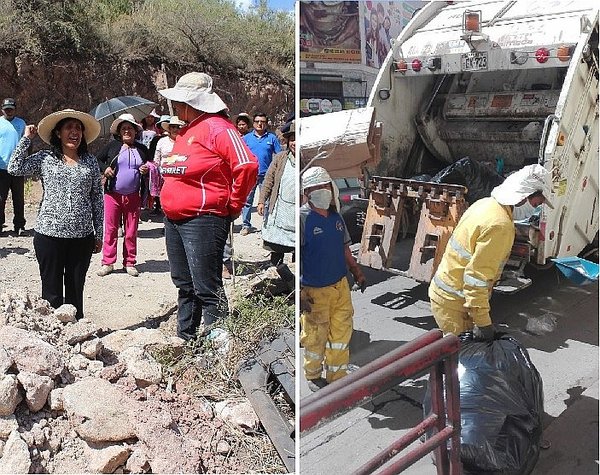 Camiones compactadores vuelven a recoger basura de las calles de Abancay