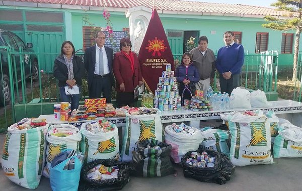 Emufec entrega donativos al hogar Madre Teresa de Calcuta