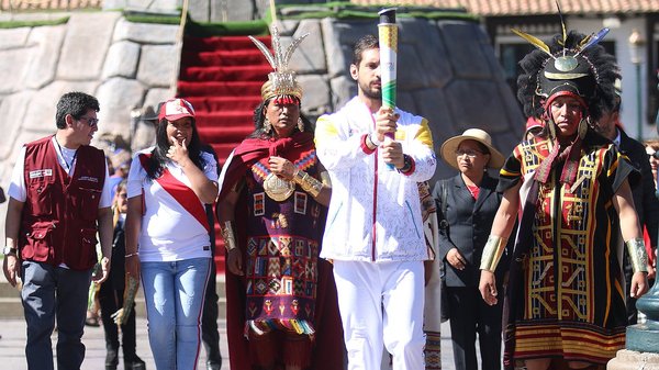 Juegos Panamericanos 2019: La Antorcha Panamericana ya salió de Cusco (VIDEO-FOTOS)