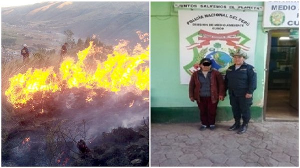 Detienen a mujer acusada de iniciar pavoroso incendio forestal