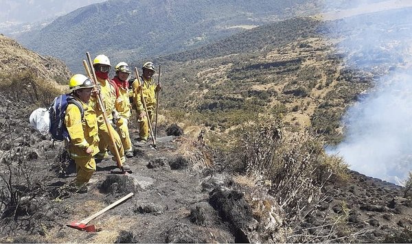 Iniciarán investigación para identificar a responsables de incendio en el Ampay