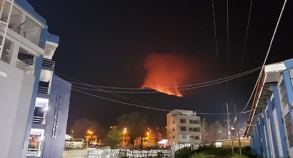 Santuario Nacional del Ampay en emergencia por incendio (FOTOS)