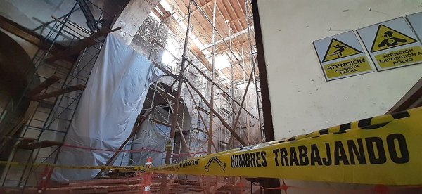 Templo de San Sebastián estará listo para fines del 2020 (VIDEO)